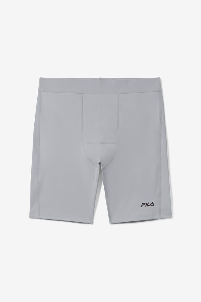 Fila Miesten Shortsit Marathon Compression Harmaat - FYHP-85017